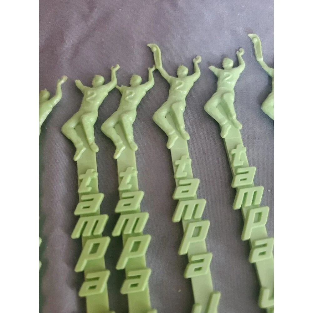 7 Vintage Swizzle Cocktail Drink Stir Stick Tampa Jai Alai Read